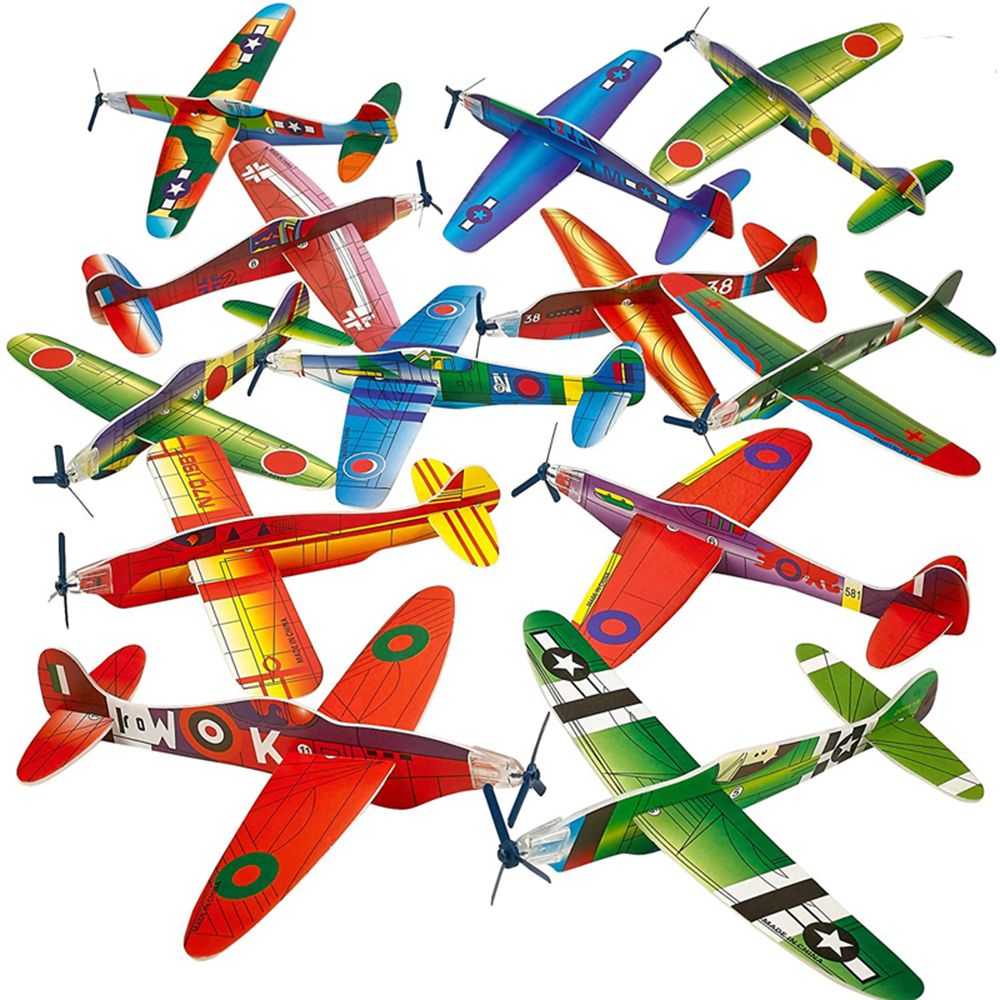 Plyo Box Set - 5Pcs Game Airplane Foam Airplane Model