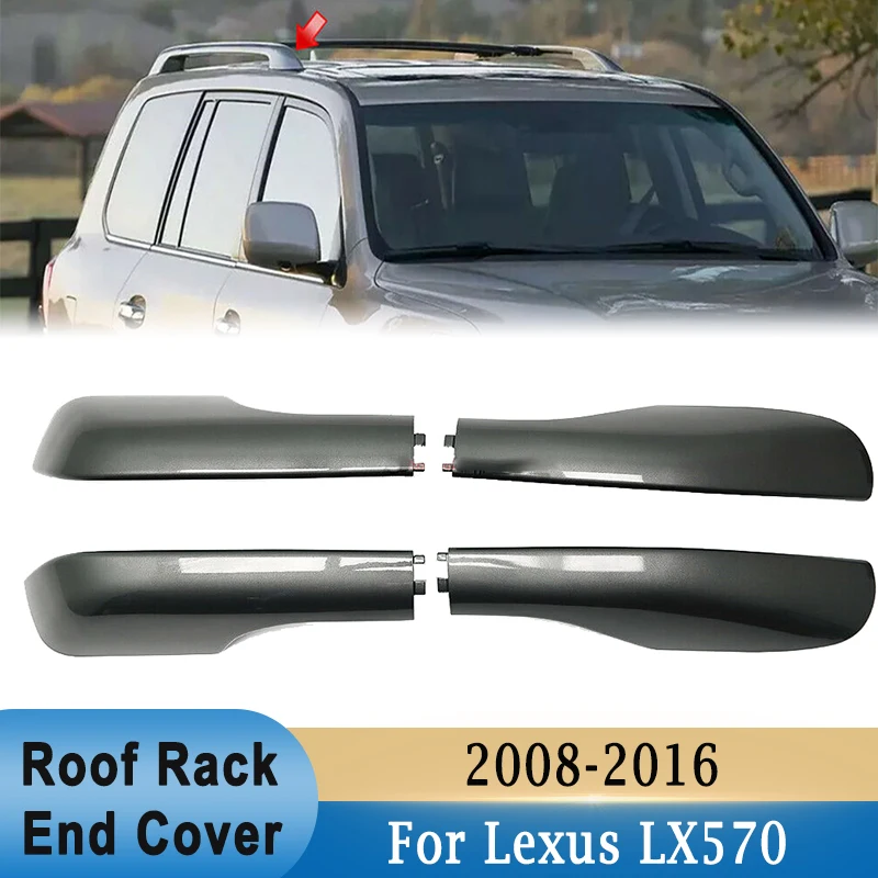 Plyo Box Set - 4Pcs Roof Rack Rail Bar End