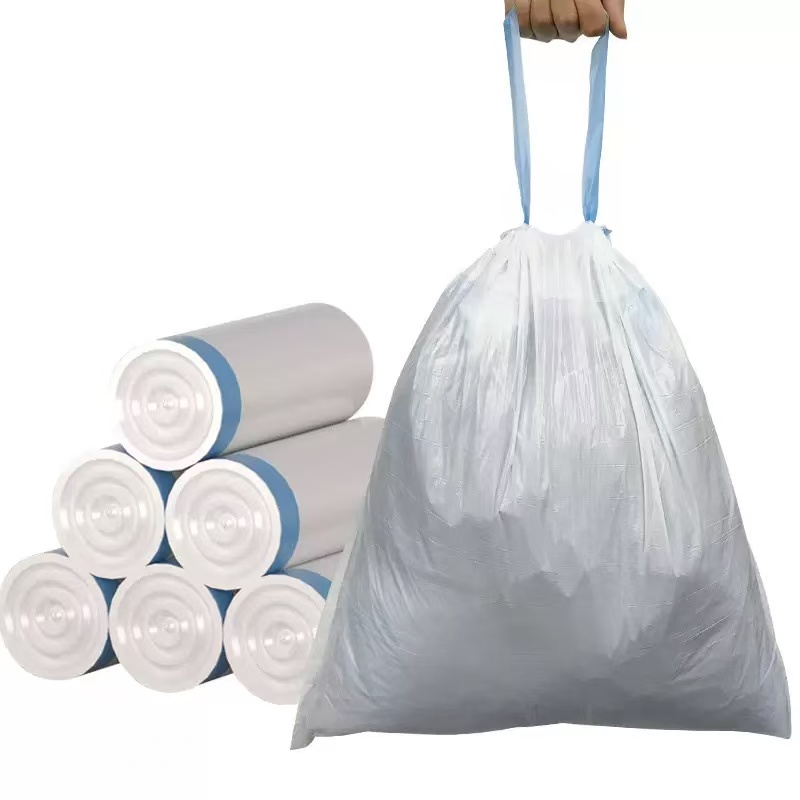 Plyo Box Set - Drawstring Garbage Bag, Household Portable Kitchen,