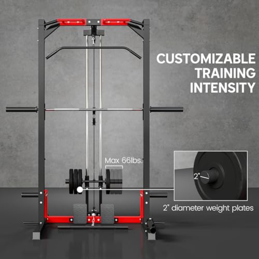Power Cage Smith Machine Multi - Squat Rack Power ulasan dan harga