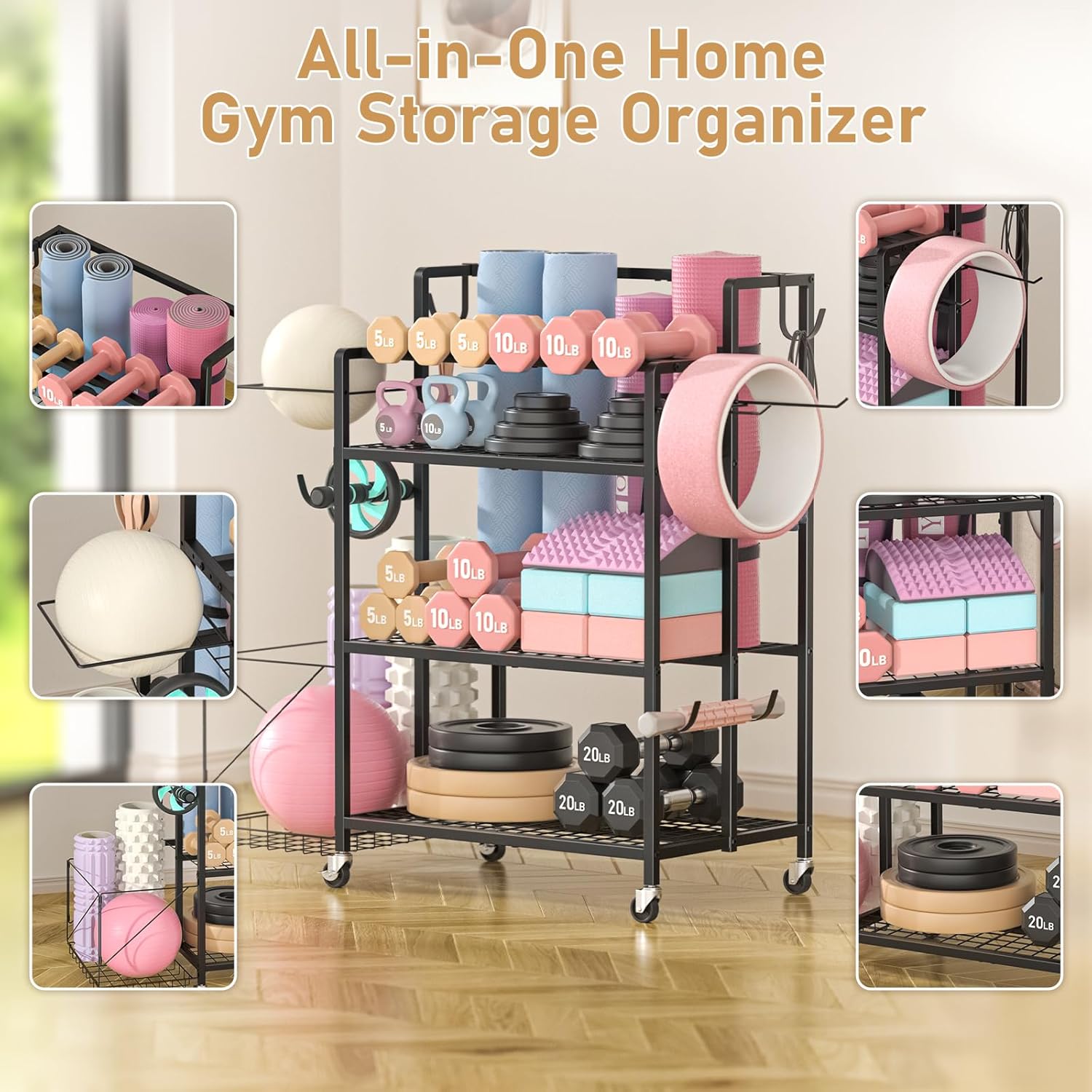 Home Gym Storage, No Material  - Home Gym Workout Equipment ulasan dan harga