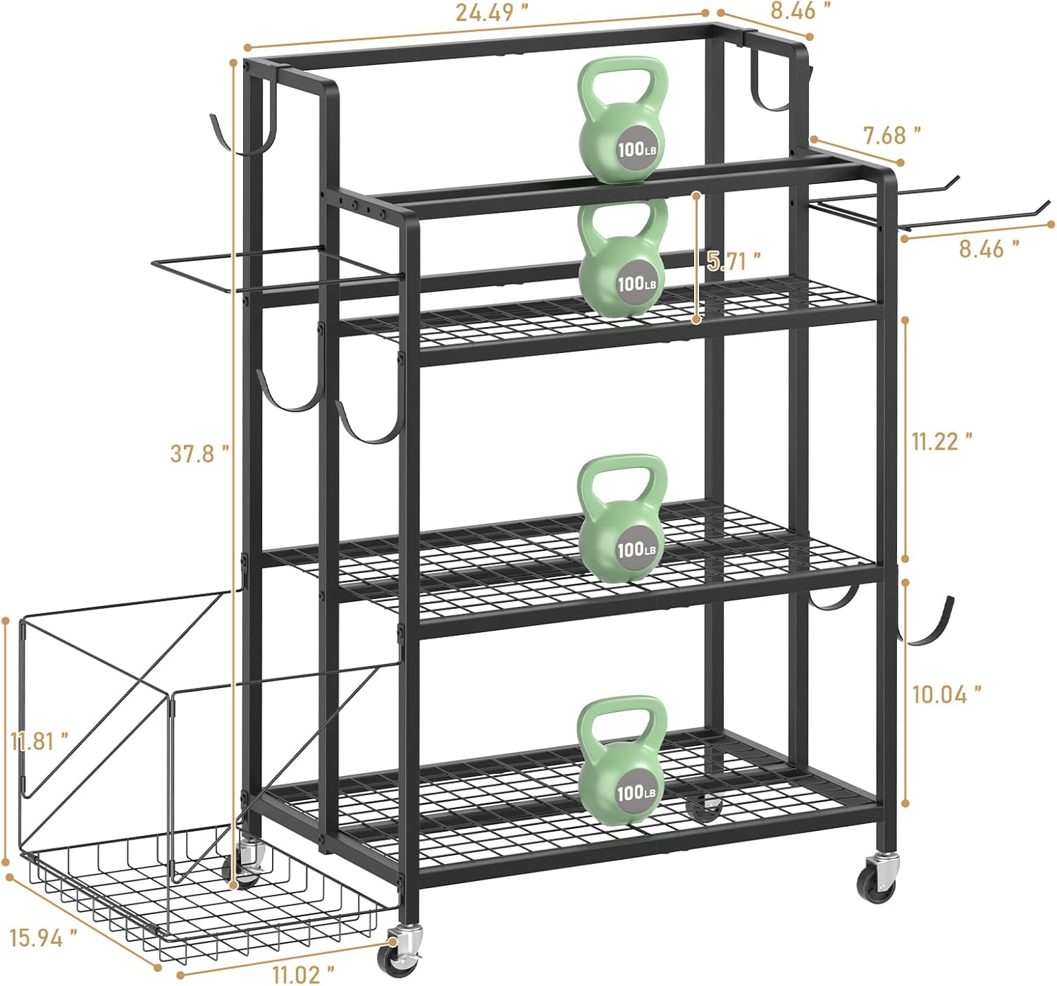 Home Gym Storage, No Material  - Home Gym Workout Equipment ulasan dan harga