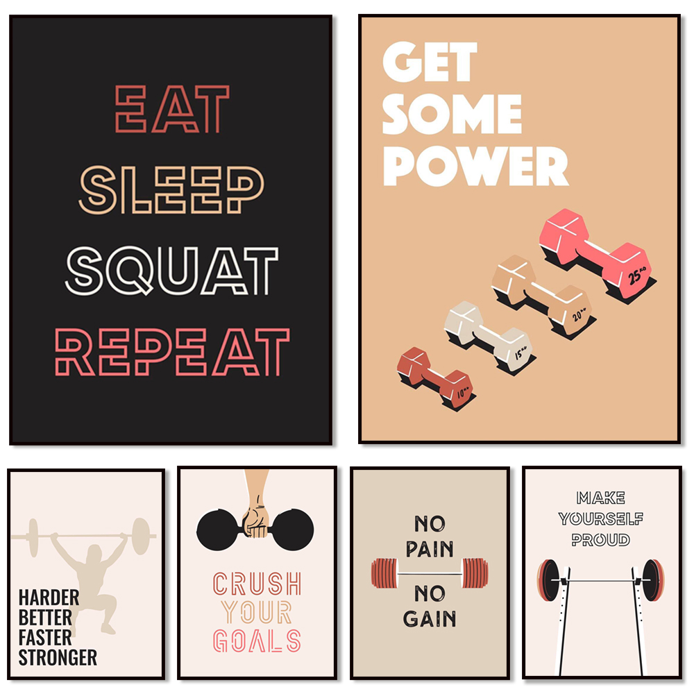 Home gym wall art,  Gallery Wa - Home Gym York ulasan dan harga