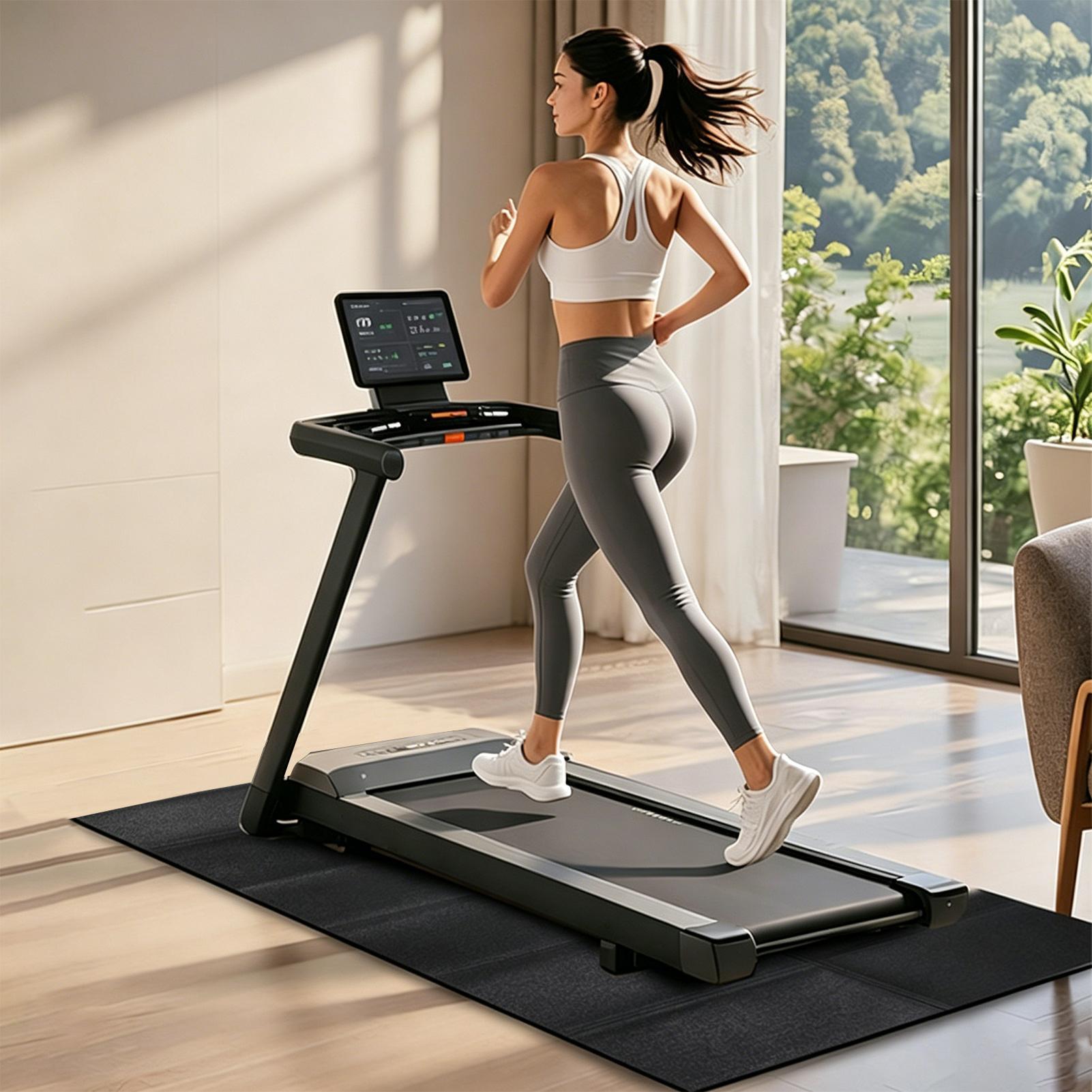 Treadmill Mat Vibration Absorb - Home Gym Workout Equipment ulasan dan harga