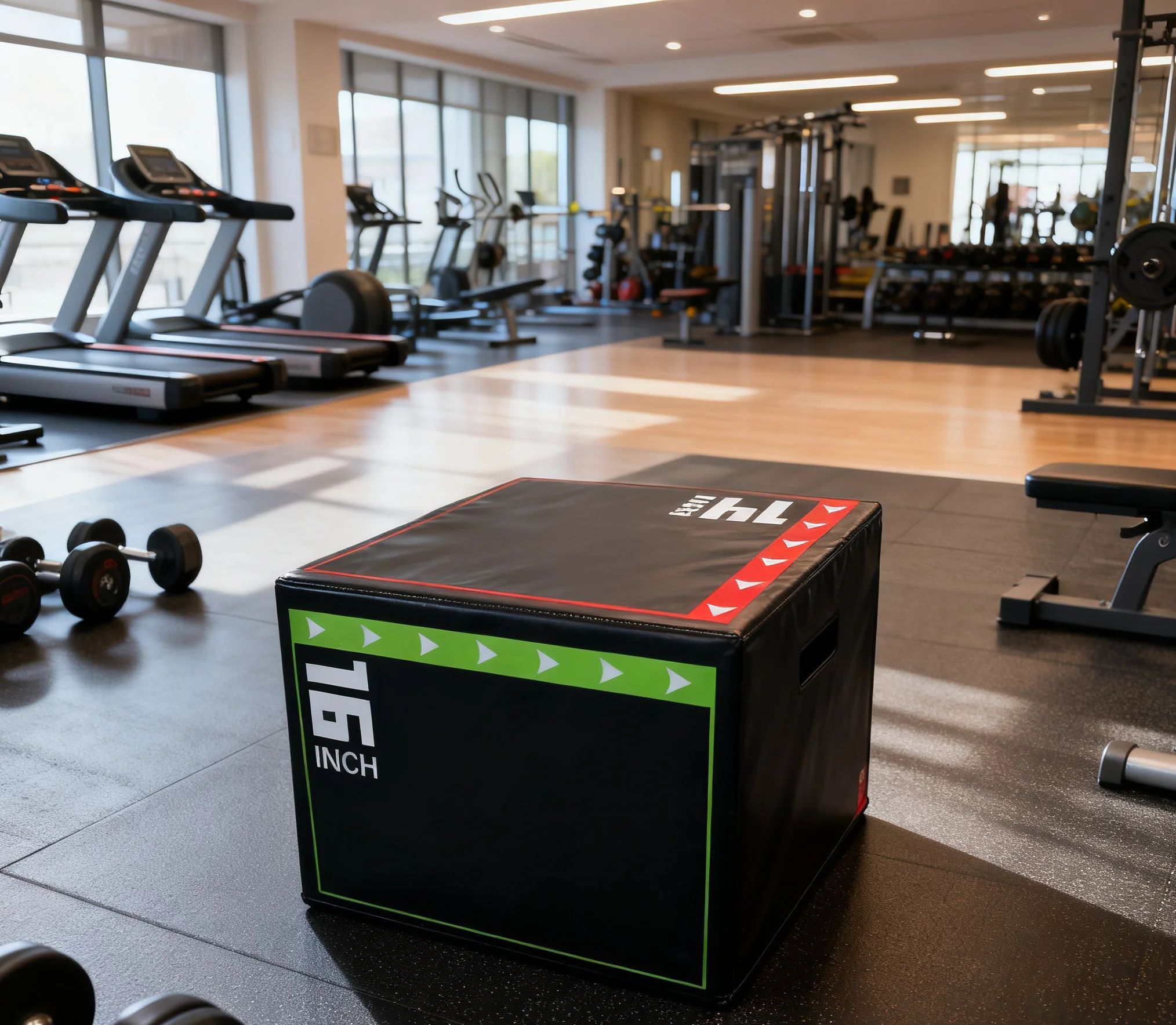 3-in-1Jump Box Plyometric Box  - Home Gym On Carpet ulasan dan harga