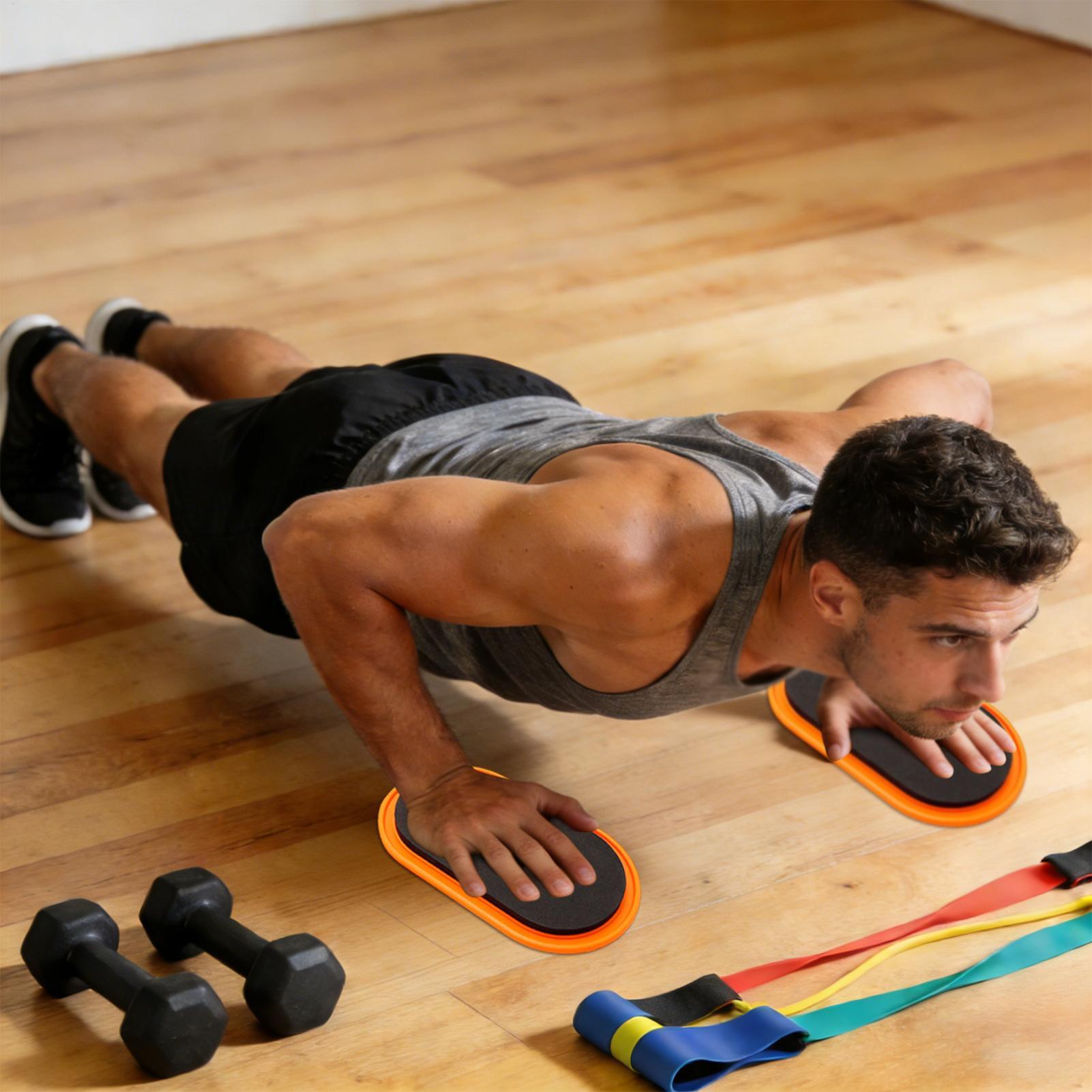 Workout Sliders Disc Oval Shap - Home Gym Workout Equipment ulasan dan harga