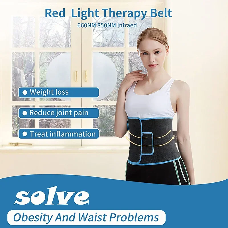 LED Phototherapy Massage Belt  - Weight Belt Lifting ulasan dan harga