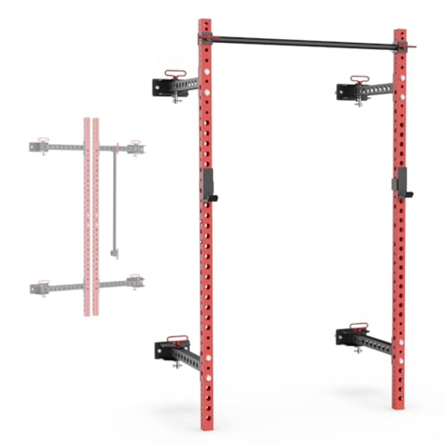 2200 Series Folding Squat Rack - Squat Rack Power ulasan dan harga