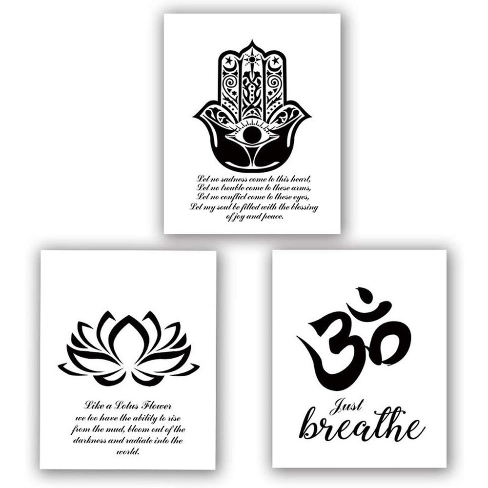 Yoga Art Canvas Painting Poste - Home Gym York ulasan dan harga