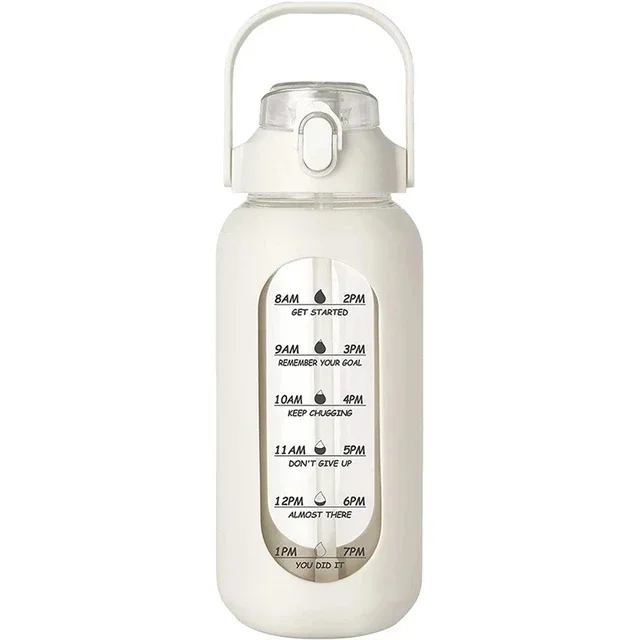 1000ML Glass Water Bottles Wit - Home Gym Kettler ulasan dan harga