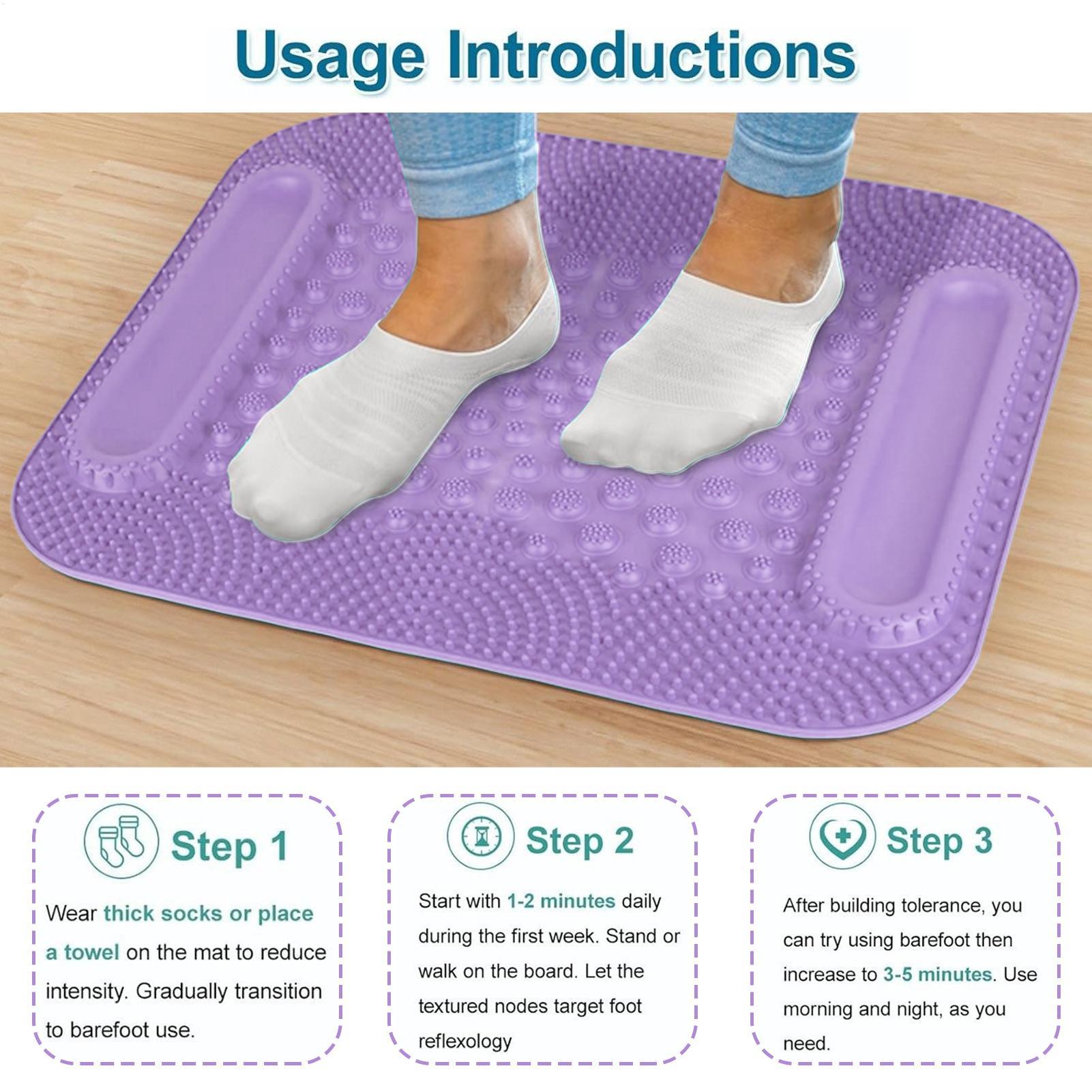 Foot Massage Mat Foot Reflexol - Home Zone Gym ulasan dan harga
