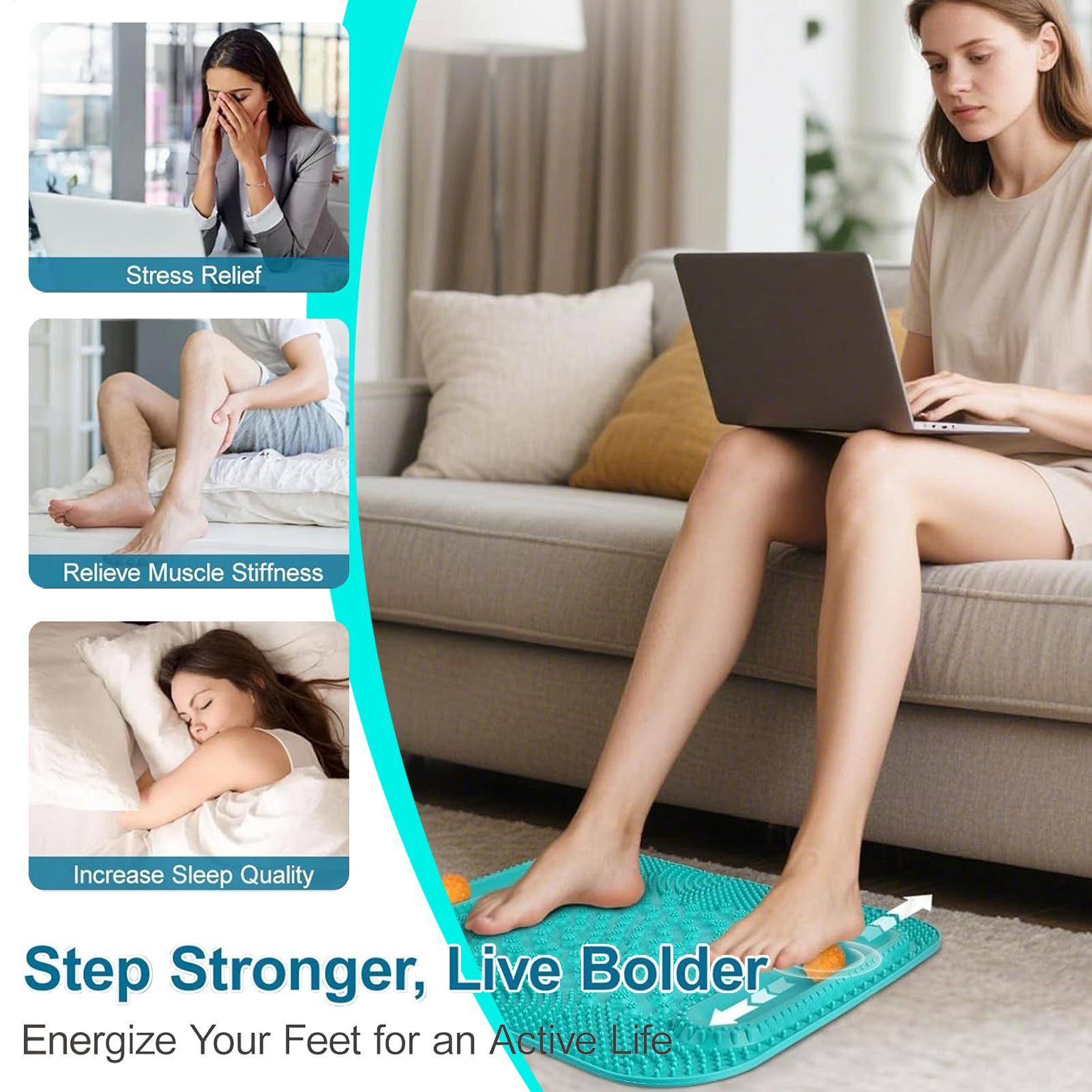 Foot Massage Mat Foot Reflexol - Home Zone Gym ulasan dan harga