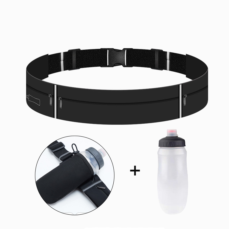 Running Belt Waist Bag with Wa - Weight Belt Lifting ulasan dan harga