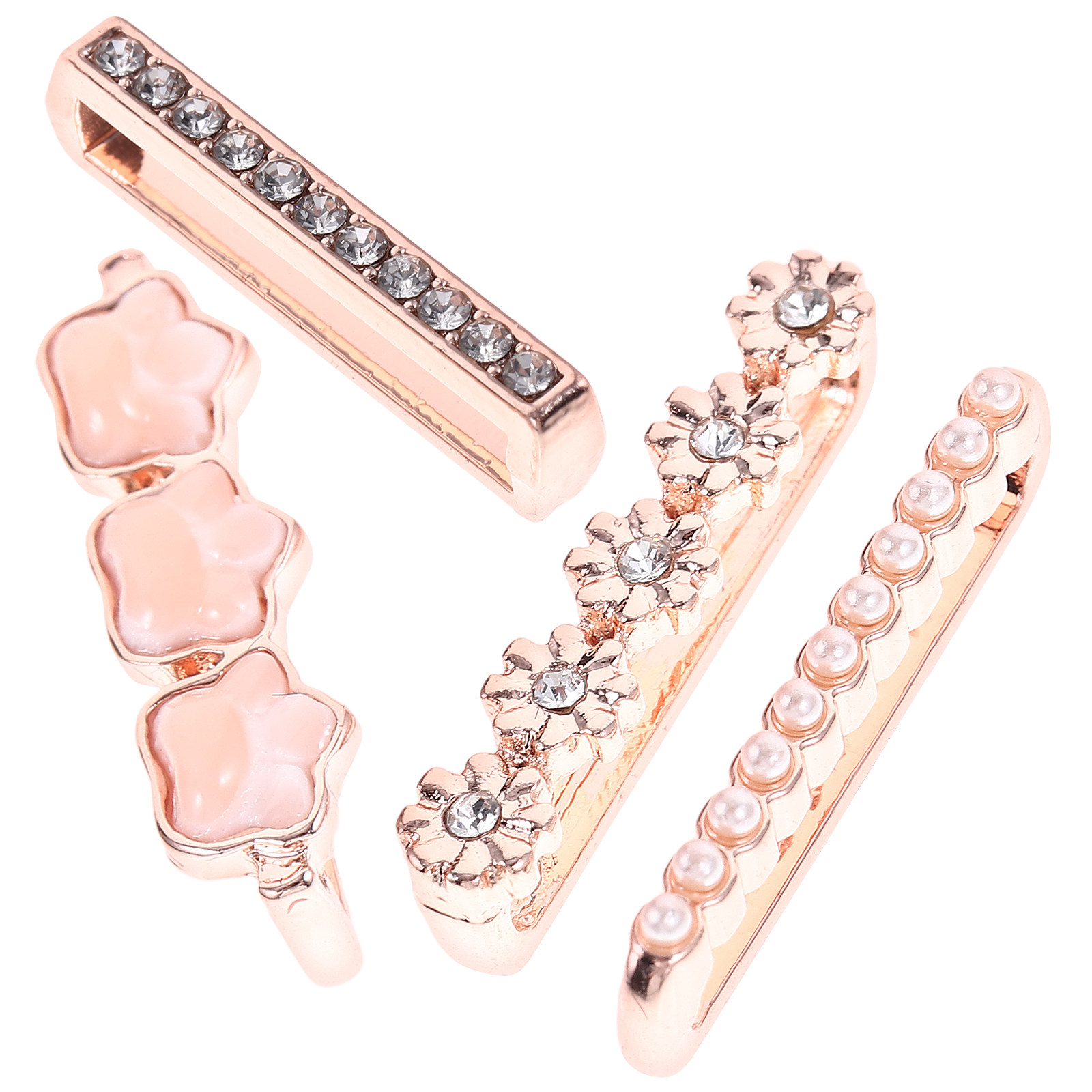 4Pcs Mini Watchband Charms All - Resistance Loop Mini Band ulasan dan harga