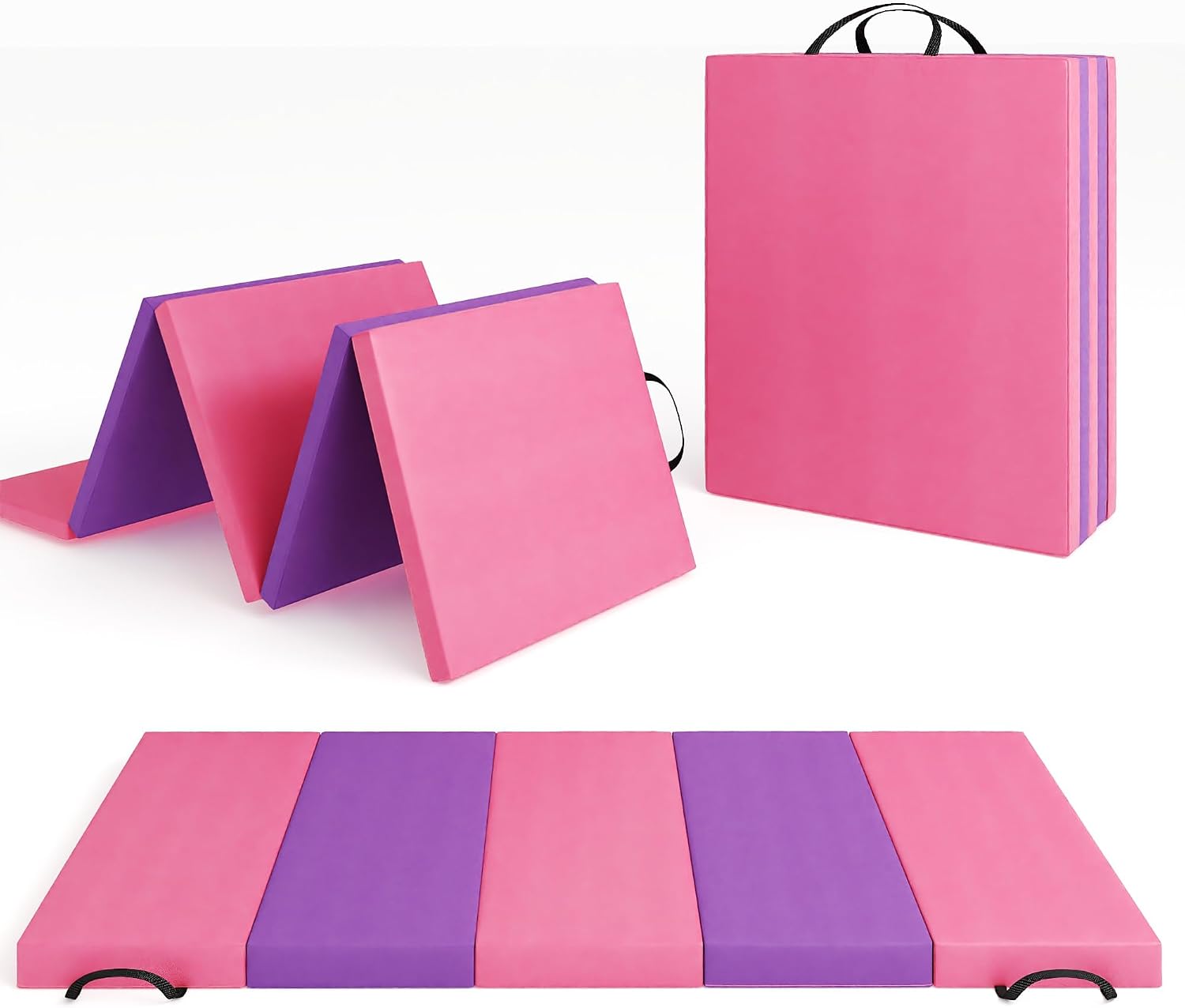 Foldable Yoga Mat Gymnastics M - Home Gym On Carpet ulasan dan harga