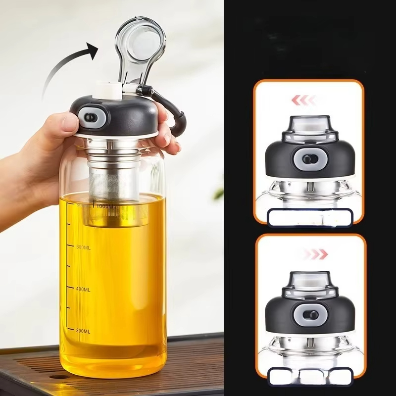 800/2500ml Large Glass Water B - Home Gym Kettler ulasan dan harga