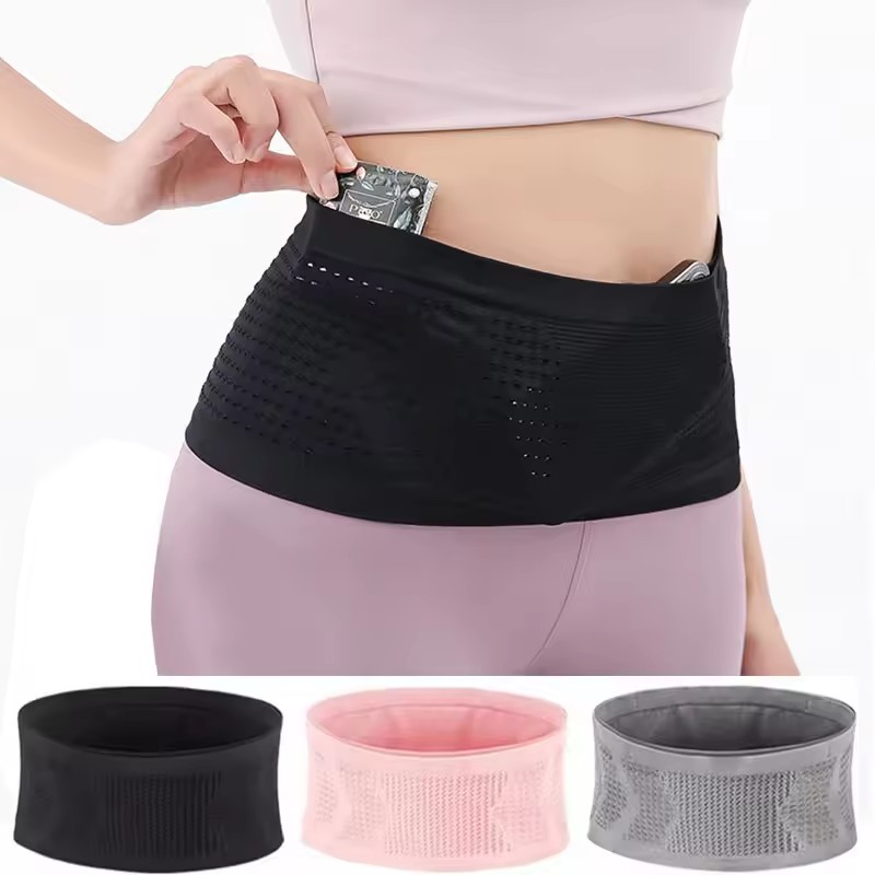 Seamless Invisible Running Wai - Weight Belt Lifting ulasan dan harga