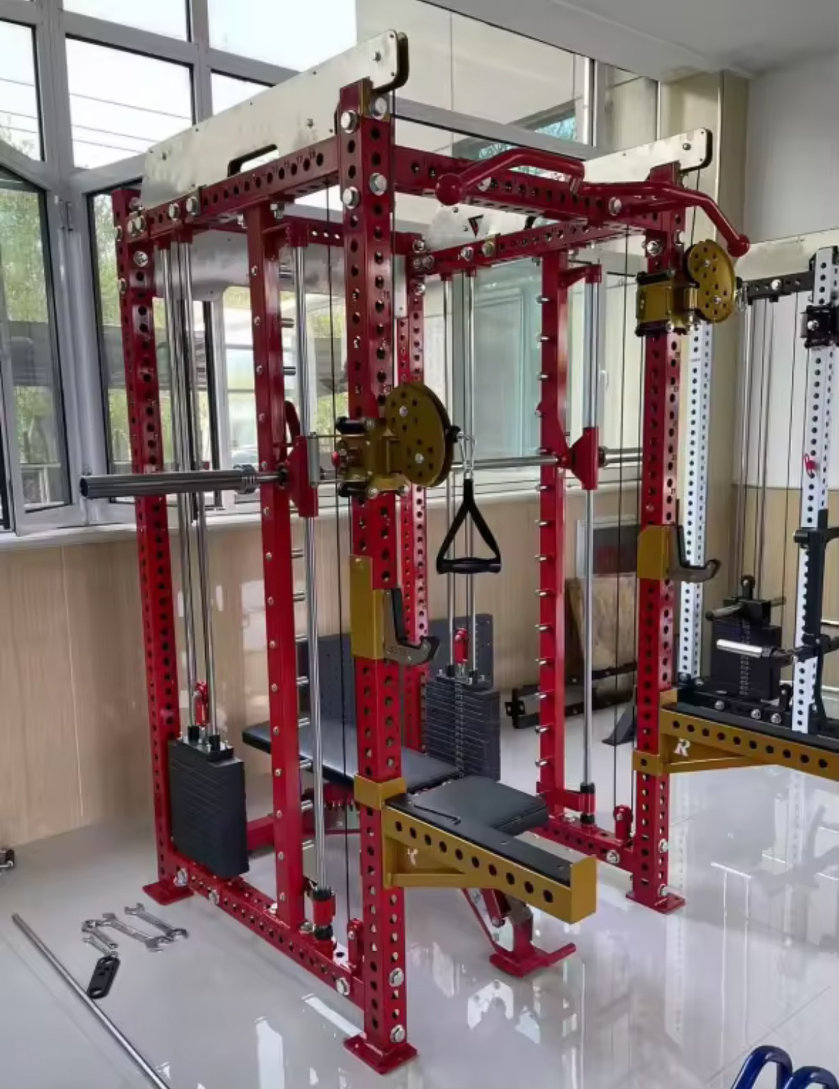 Hot Selling Commercial Power S - Squat Rack Power ulasan dan harga