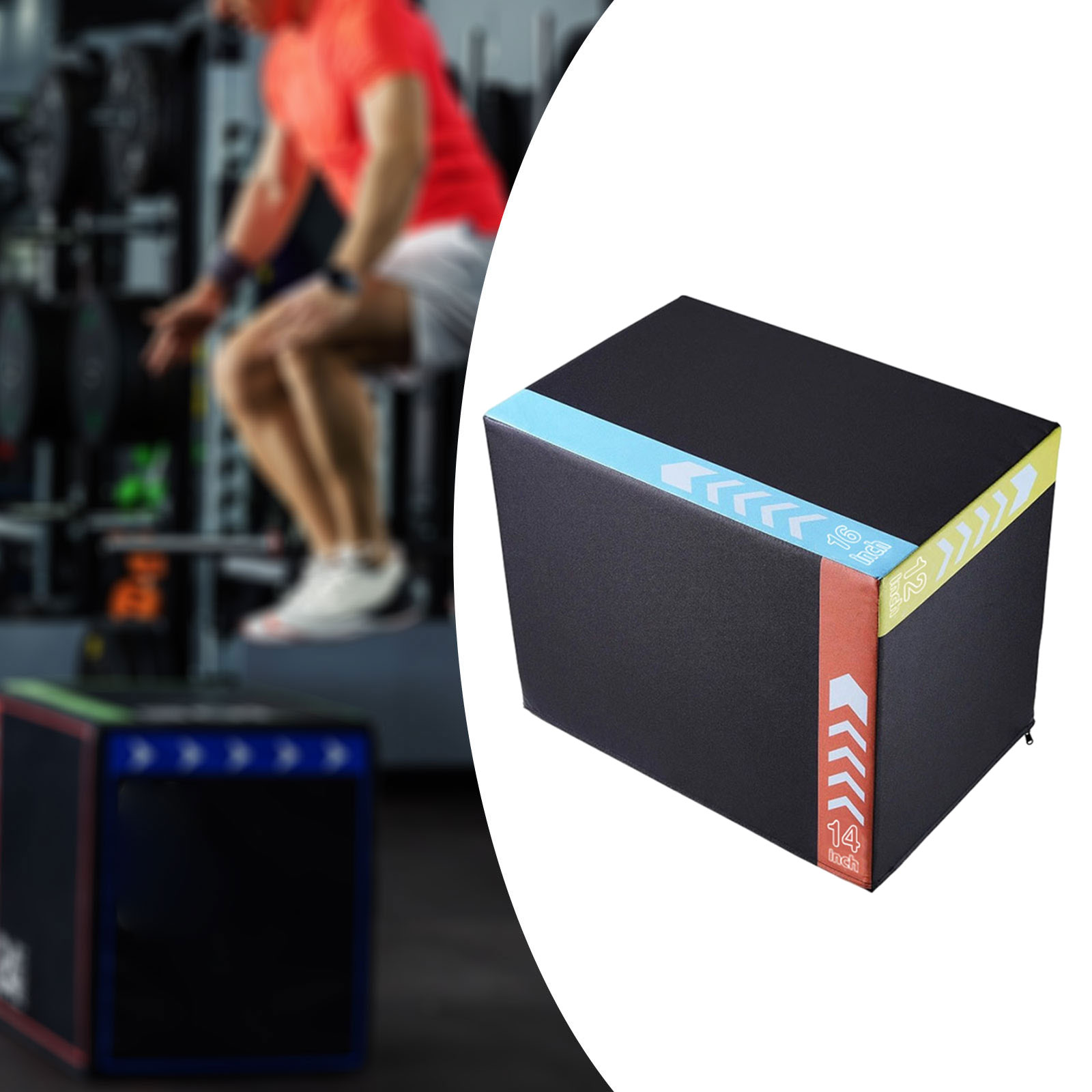 Plyo Jumping Exercise Box Port - Plyo Box Set ulasan dan harga