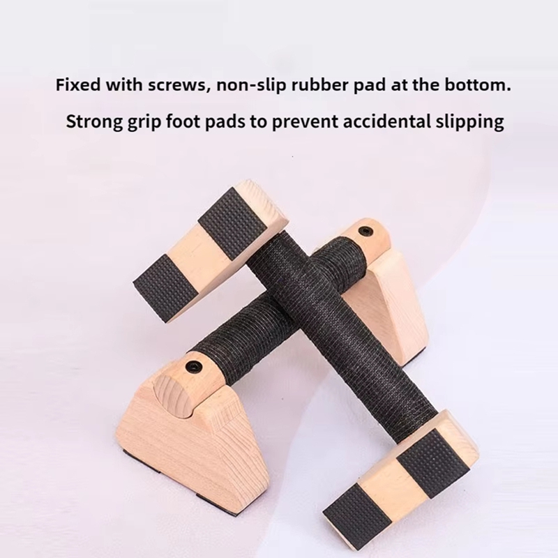 1 Pair Wooden Push Up Bar, for - Push Up Stand Bar ulasan dan harga