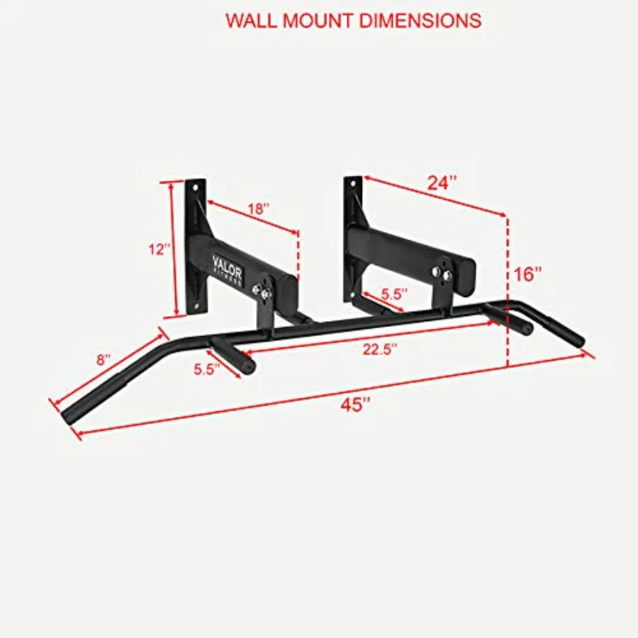 Six-Grip Pull Up Bar Wall or C - Home Gym Workout Equipment ulasan dan harga