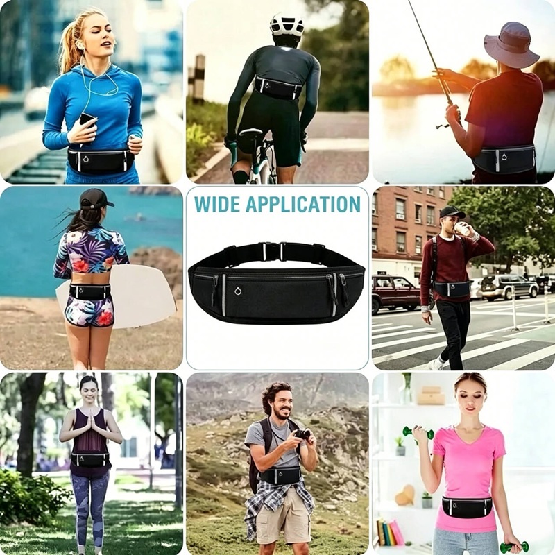 Professional Running Waist Bag - Weight Belt Lifting ulasan dan harga