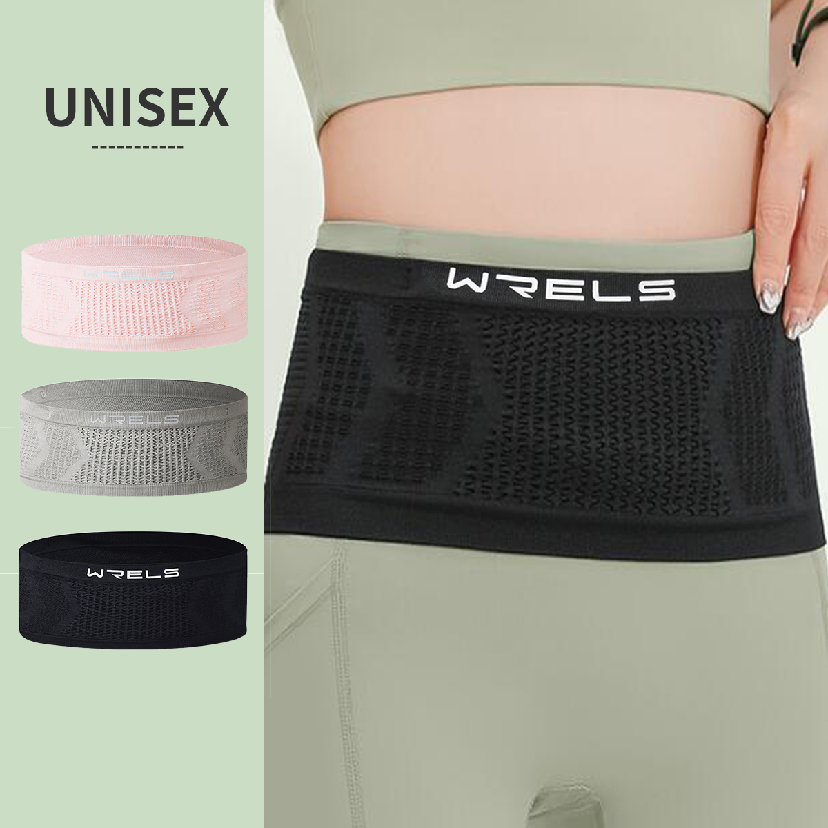 WRELS Invisible Waist Bag Ligh - Weight Belt Lifting ulasan dan harga