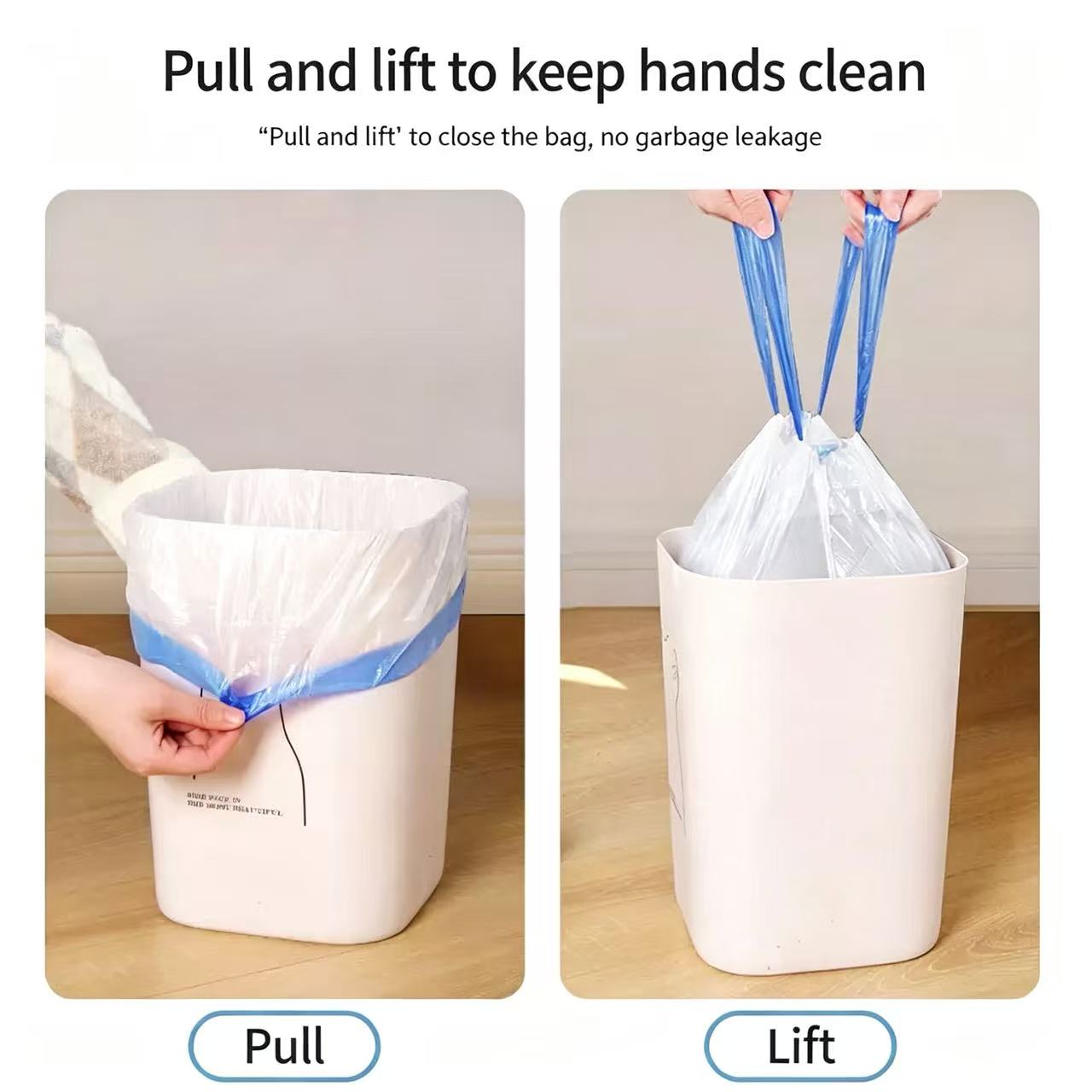 Drawstring Garbage Bag, Househ - Plyo Box Set ulasan dan harga