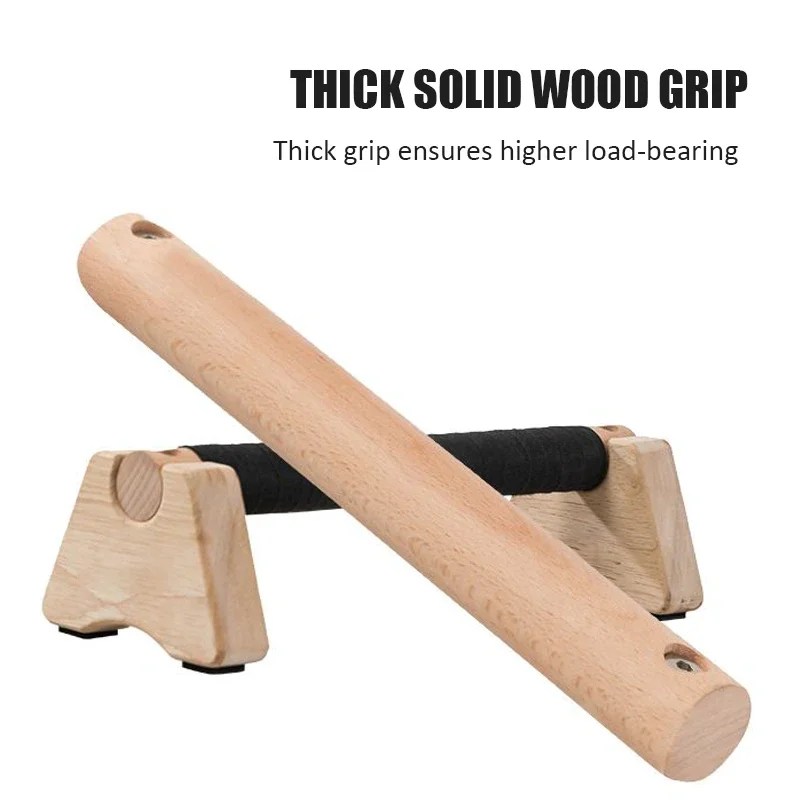 Wooden Push-up Stand Non-SlipP - Push Up Stand Bar ulasan dan harga
