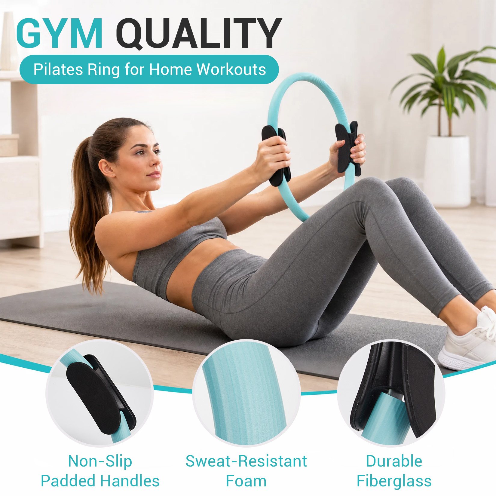 Pilates Training Set, 6-in-1 P - Home Gym Guide ulasan dan harga