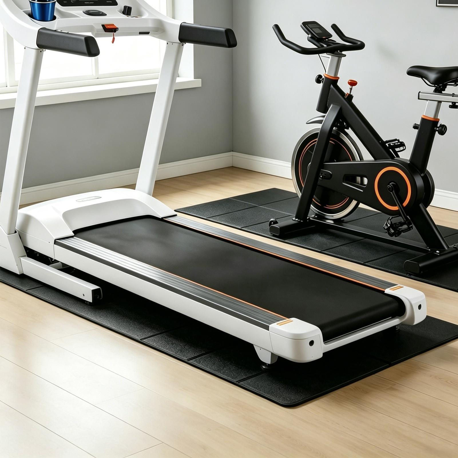 Under Treadmill Mat Heavy Duty - Home Gym Workout Equipment ulasan dan harga